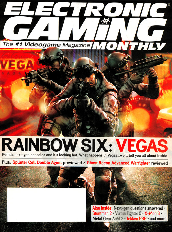 Electronic Gaming Monthly Issue 202 (April 2006) cover